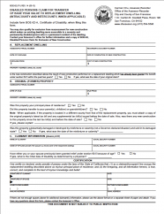 Disabled Persons Claim for Transfer of Base Year Value (BOE-62)