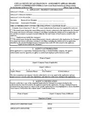 Agent Authorization Form