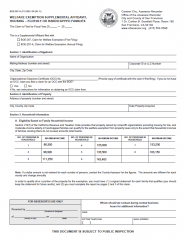 Welfare Exemption Supplemental Affidavit, Housing - Elderly or Handicapped Families (BOE-267-H)