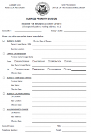 BPP Request for Business Account Update Image -- Request for Business Account Update